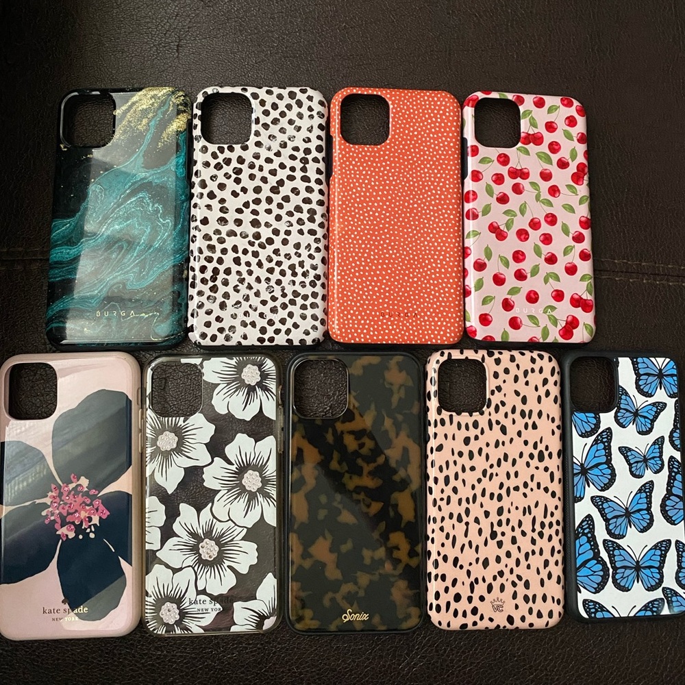 iPhone 11 Pro Max cases * Burga, Kate Spade, Sonix